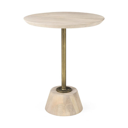 Pedestal Table with Detailing - 24  H x 20  W x 20  D