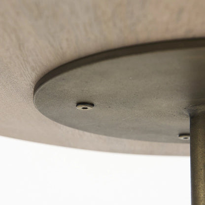 Pedestal Table with Detailing - 24  H x 20  W x 20  D