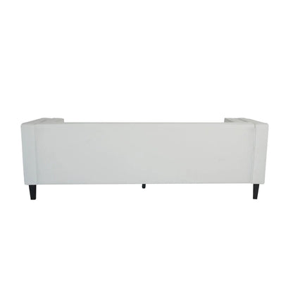 Viola Velvet Cushion 3-Seater Sofa Couch by Christopher Knight Home