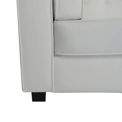 Viola Velvet Cushion 3-Seater Sofa Couch by Christopher Knight Home