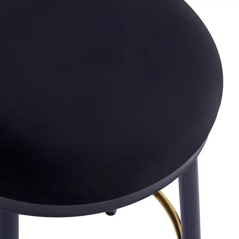 Christopher Knight Home Altrium 24.75 Modern Upholstered Iron Frame Counter Stools with Footrest