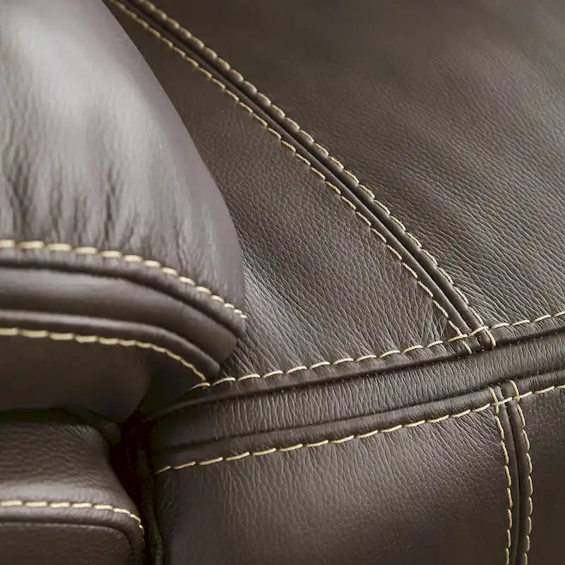 Signature Design by Ashley Dunleith Brown 5-Piece Power Reclining Sectional - 123 W x 123 D x 43 H