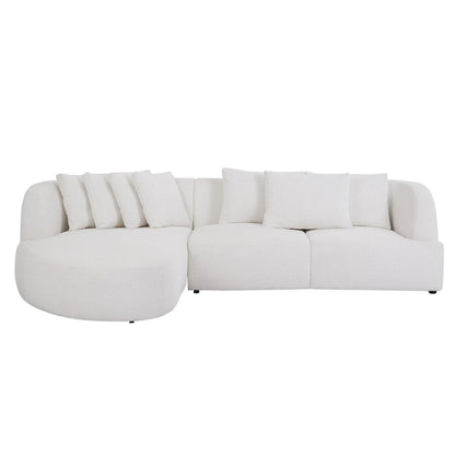 Boucle sofa,Modular Sectional Couch for Living Room Apartment Lounge,Free Combination
