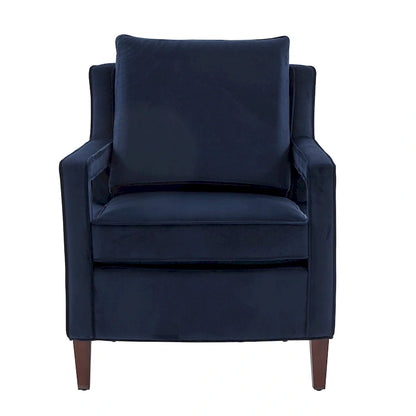 Velvet Accent Arm Chair