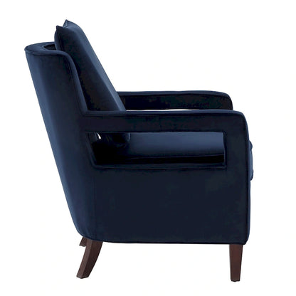 Velvet Accent Arm Chair