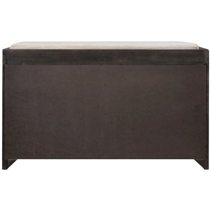 3-drawer Solid Wooden Storage Bench