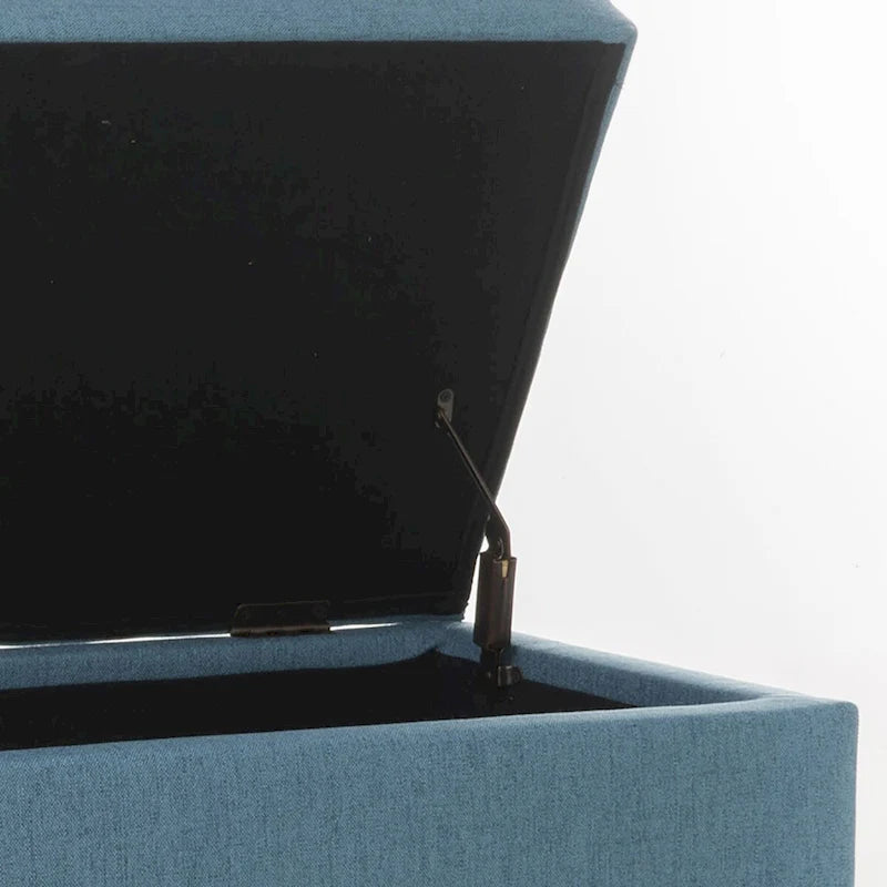 Classic Stylish Upholstered Storage Bench with Tufted Button Decoration Seat