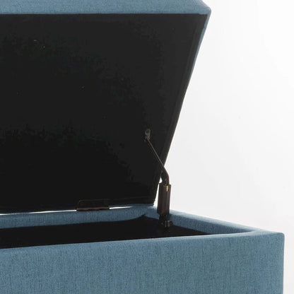 Classic Stylish Upholstered Storage Bench with Tufted Button Decoration Seat