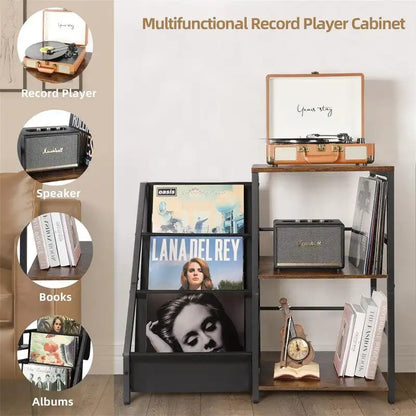 Record Player Stand - 15.74 D x 33.85 W x 29.72 H