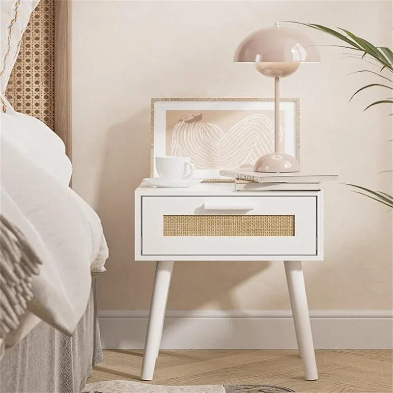 Bedroom Nightstands Wooden Night Stands - 11.81 D x 15.35 W x 19.69 H