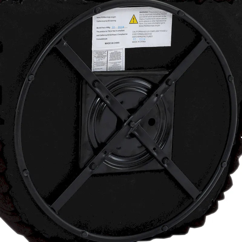 2 Set Modern 49  Upholstered Plush Corduroy Swivel Barrel Accent Chair