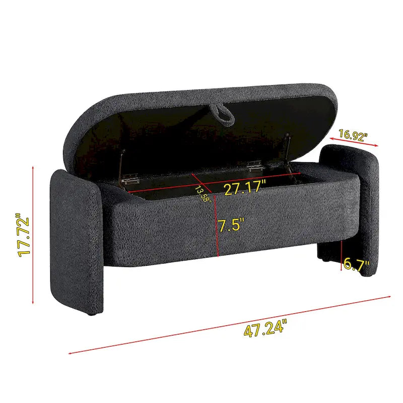 Storage Bench for Living Room Entryway and Bedroom