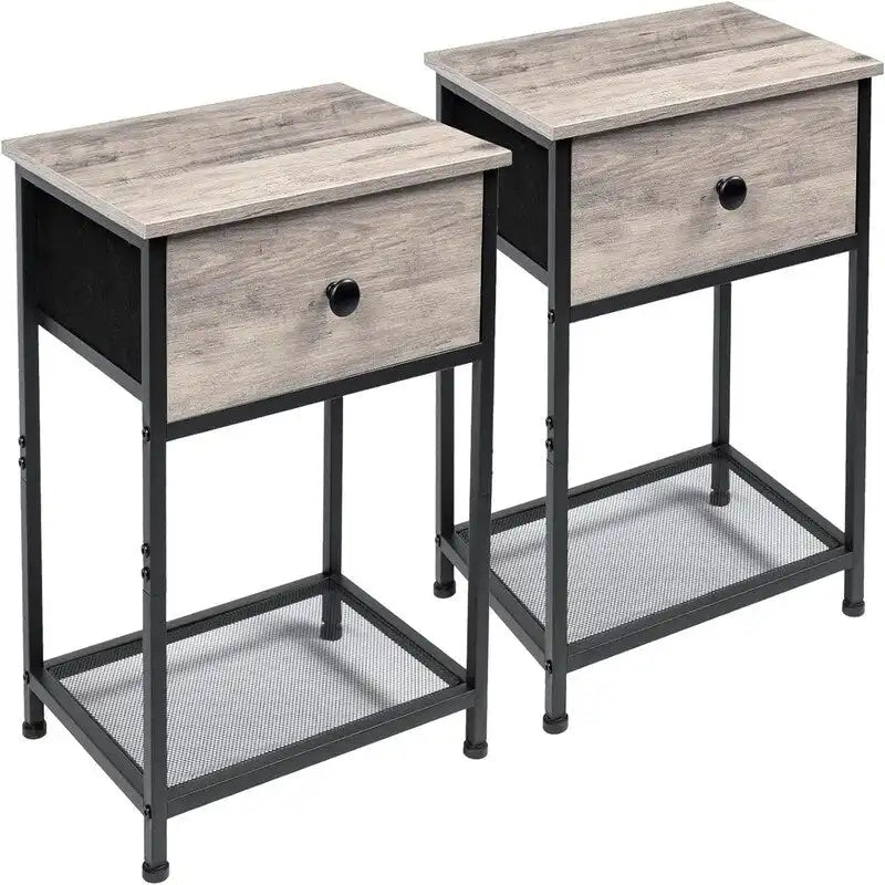 Small Bedroom Night Stands - 15.74 D x 11.8 W x 21.65 H