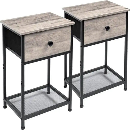 Small Bedroom Night Stands - 15.74 D x 11.8 W x 21.65 H