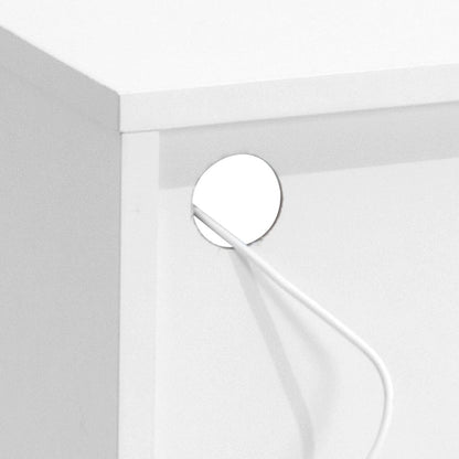 TV Stand Enterteinment Center Console with LED Lights - 59.7 in W * 22.6 in H * 16.1 in D