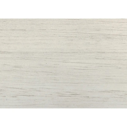 Rome 48 Inch Cocktail Coffee Table, 2 Drawers, White and Brown, Solid Wood