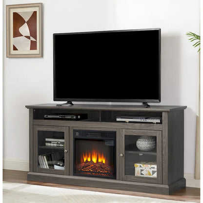 TV Stand With Insert 18  Fireplace
