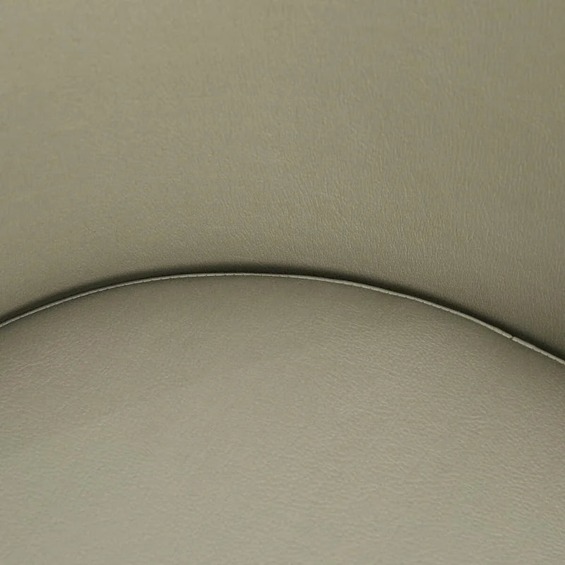 Urbane Upholstered Faux Leather Dining Chair with Powder Coated Steel Legs by LeisureMod