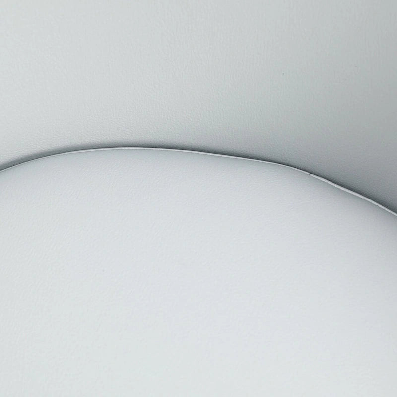 Urbane Upholstered Faux Leather Dining Chair with Powder Coated Steel Legs by LeisureMod