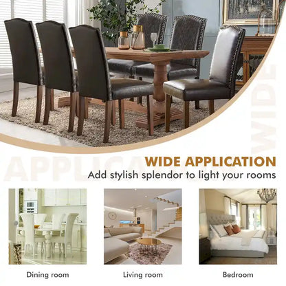 Dining Chairs Set Of 2, Mid-Century Modern Dinning Chairs, Living Room Bedroom Outdoor Lounge Chair, White Kitchen Accent Chairs