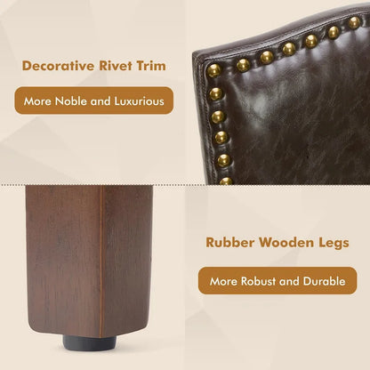 Dining Chairs Set Of 2, Mid-Century Modern Dinning Chairs, Living Room Bedroom Outdoor Lounge Chair, White Kitchen Accent Chairs