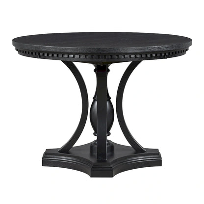 Nestfair Retro 5-piece Dining Set with 4 Chairs and Extendable Table