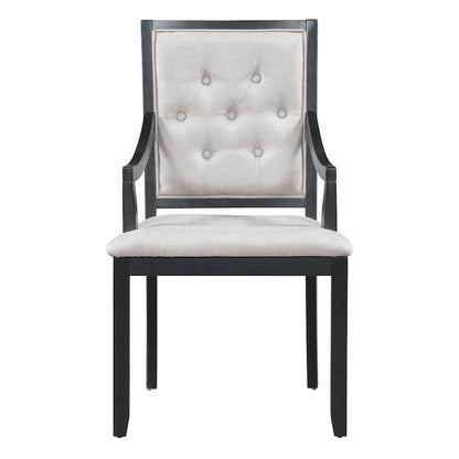 Nestfair Retro 5-piece Dining Set with 4 Chairs and Extendable Table