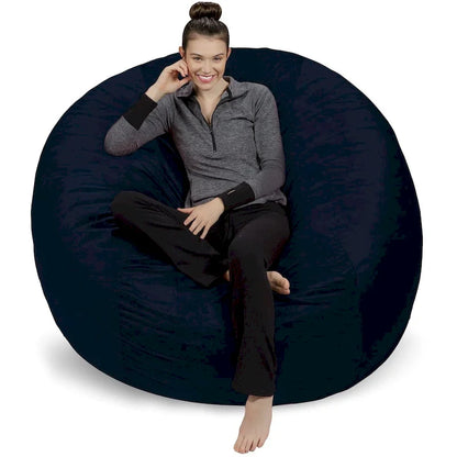 6-foot Memory Foam Bean Bag Chair