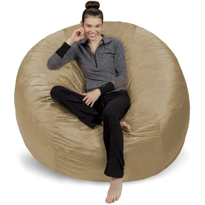 6-foot Memory Foam Bean Bag Chair