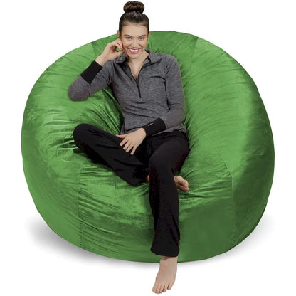 6-foot Memory Foam Bean Bag Chair