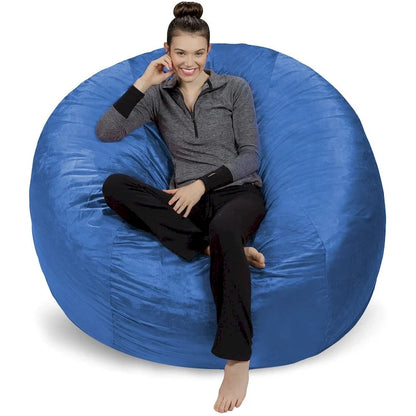 6-foot Memory Foam Bean Bag Chair
