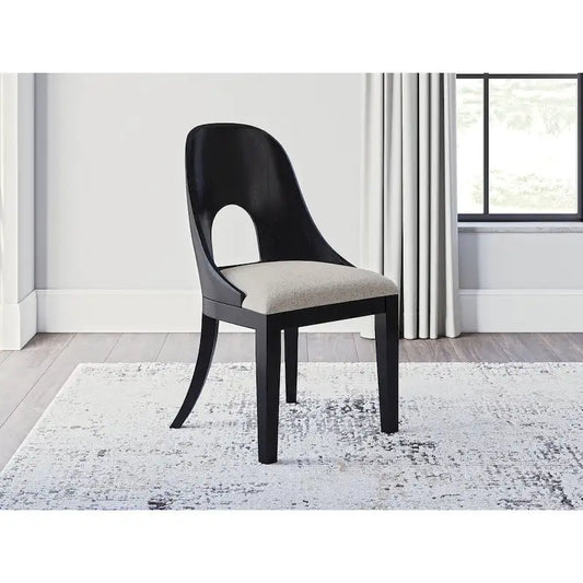 Signature Design by Ashley Rowanbeck Black Home Office Desk Chair - 20 W x 24 D x 34 H