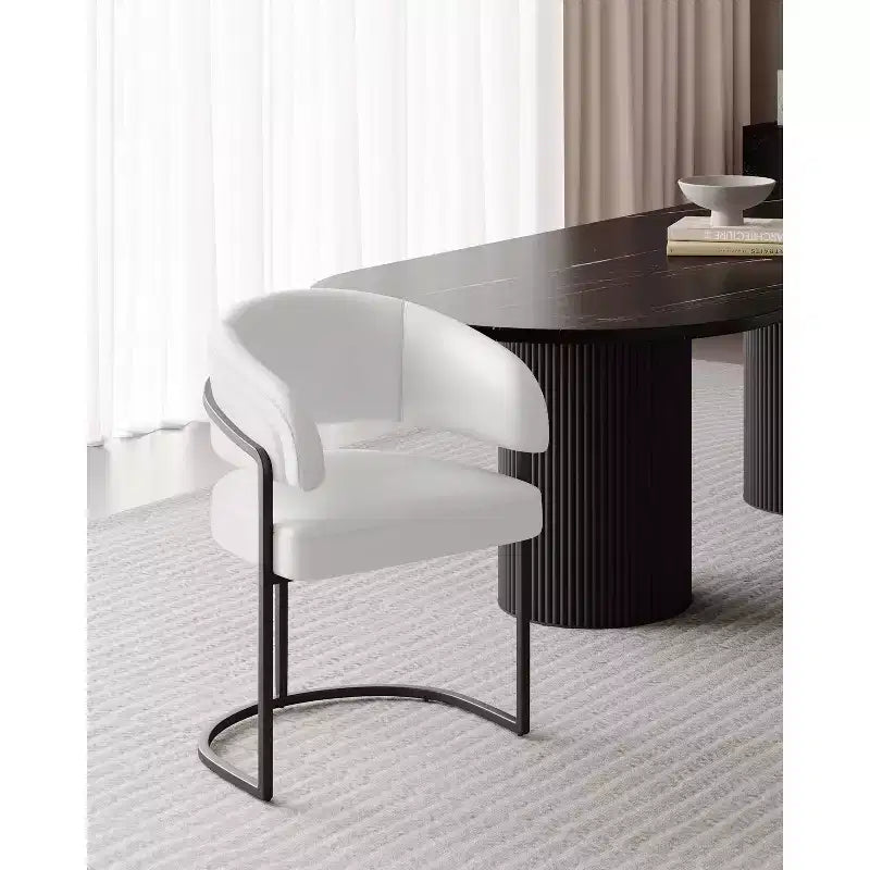 Manhattan Comfort Augusta Modern Leatherette Upholstered Dining Chair
