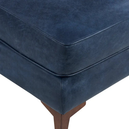 Poly & Bark Essex Ottoman - Full Grain Genuine Italian Leather