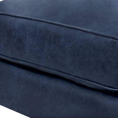 Poly & Bark Essex Ottoman - Full Grain Genuine Italian Leather