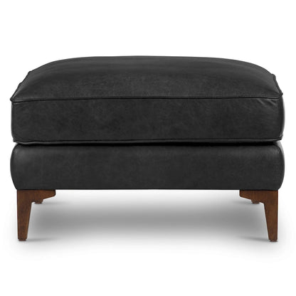 Poly & Bark Essex Ottoman - Full Grain Genuine Italian Leather