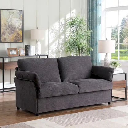 Modern Chenille Loveseat Sofa Couch