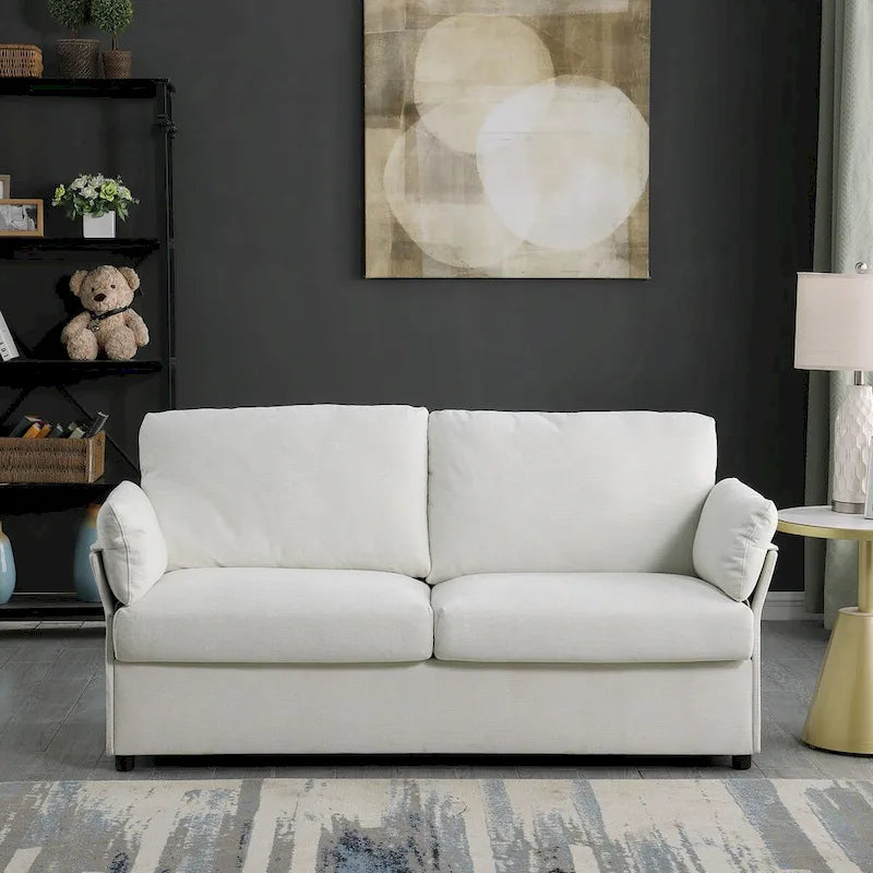 Modern Chenille Loveseat Sofa Couch