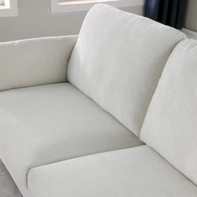 Modern Chenille Loveseat Sofa Couch