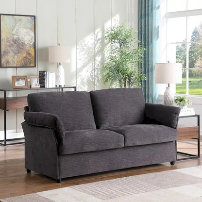 Modern Chenille Loveseat Sofa Couch