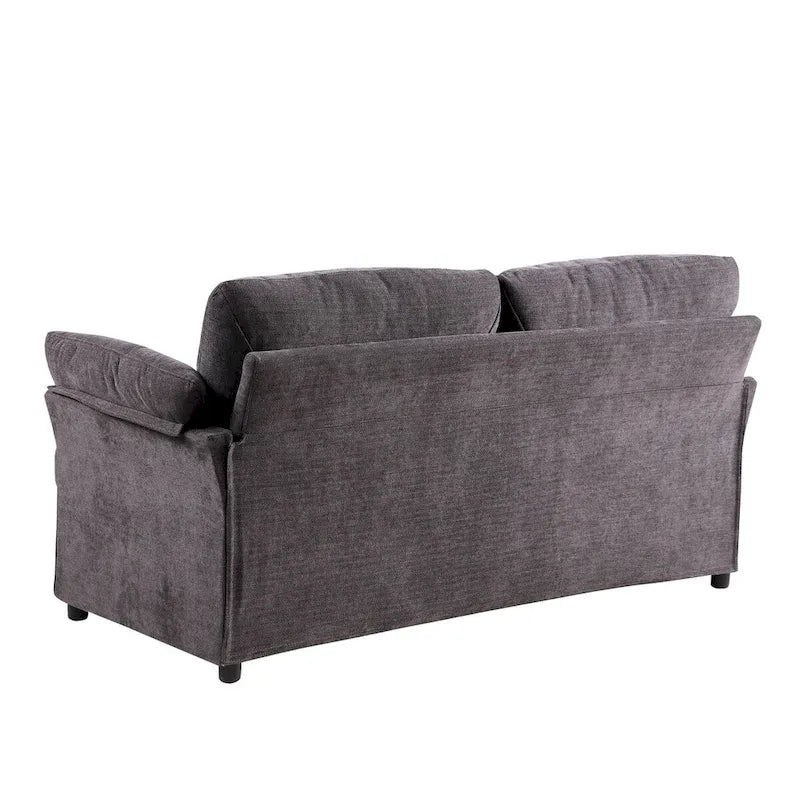 Modern Chenille Loveseat Sofa Couch