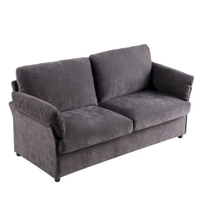 Modern Chenille Loveseat Sofa Couch