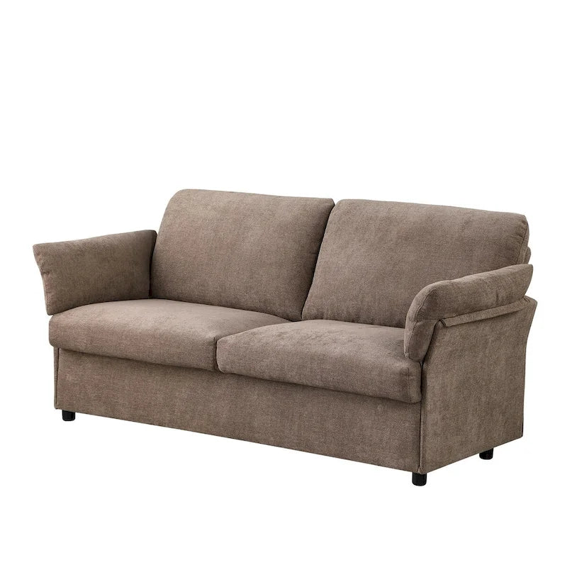 Modern Chenille Loveseat Sofa Couch