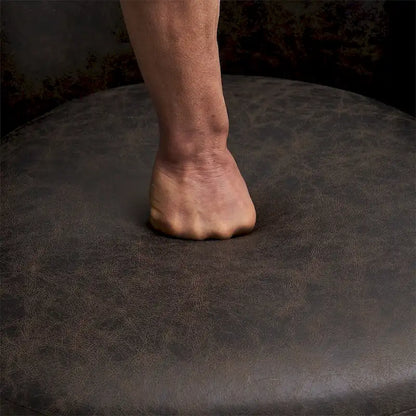 Swivel Round Accent Chairs Armchair with Stainless Steel Base