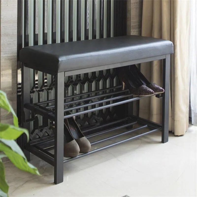 Entryway Shoe Rack - 12.5 D x 32 W x 19.7 H
