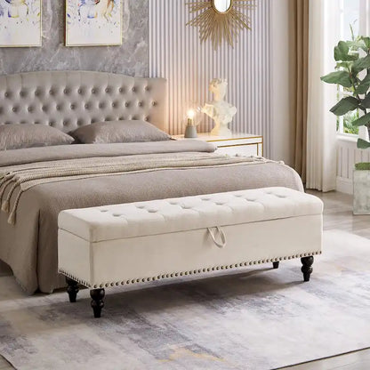 59  Bed Bench Ottoman with Storage
