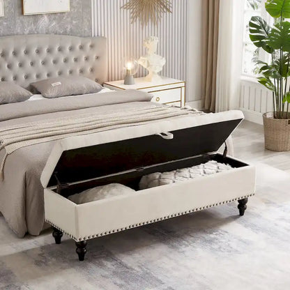 59  Bed Bench Ottoman with Storage