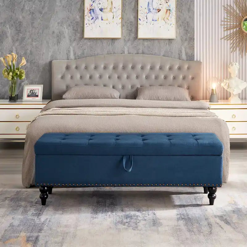 59  Bed Bench Ottoman with Storage