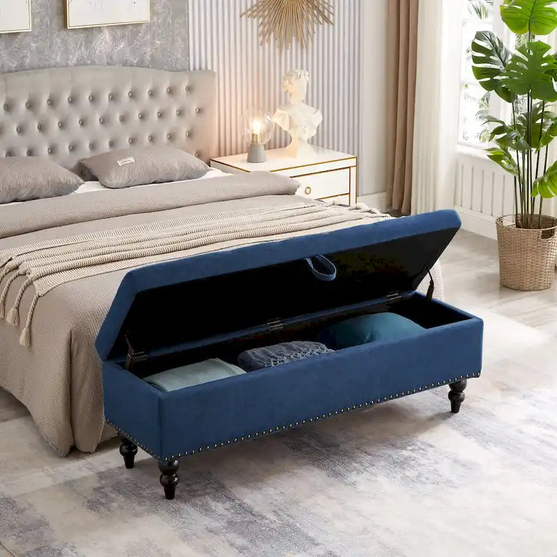 59  Bed Bench Ottoman with Storage