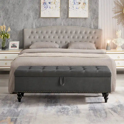 59  Bed Bench Ottoman with Storage